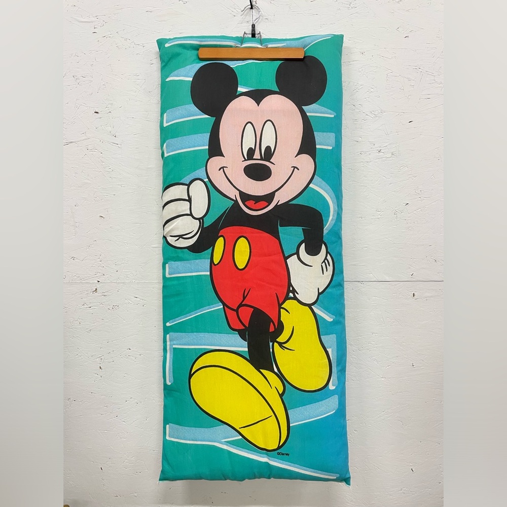 Vintage Disney Mickey Mouse Long Body Pillow, 43” | Great Condition